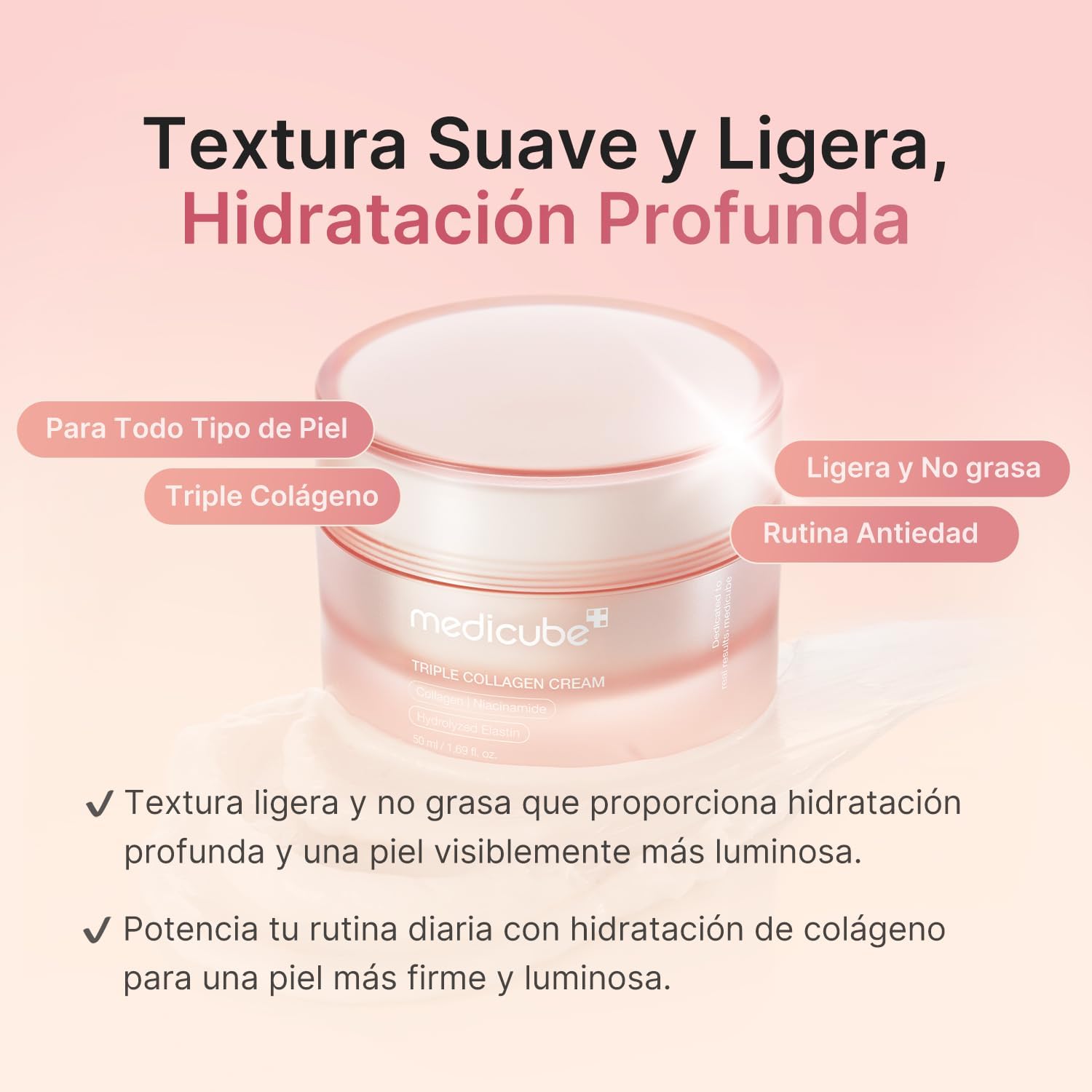 Thumbnail 2 de Medicube Crema Triple Colágeno 1.69 oz