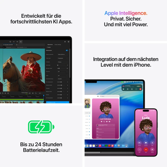 Thumbnail 7 de Apple MacBook Pro 16" M5 Pro (24 GB / 1 TB) – leistungsstark für professionelle Workflows