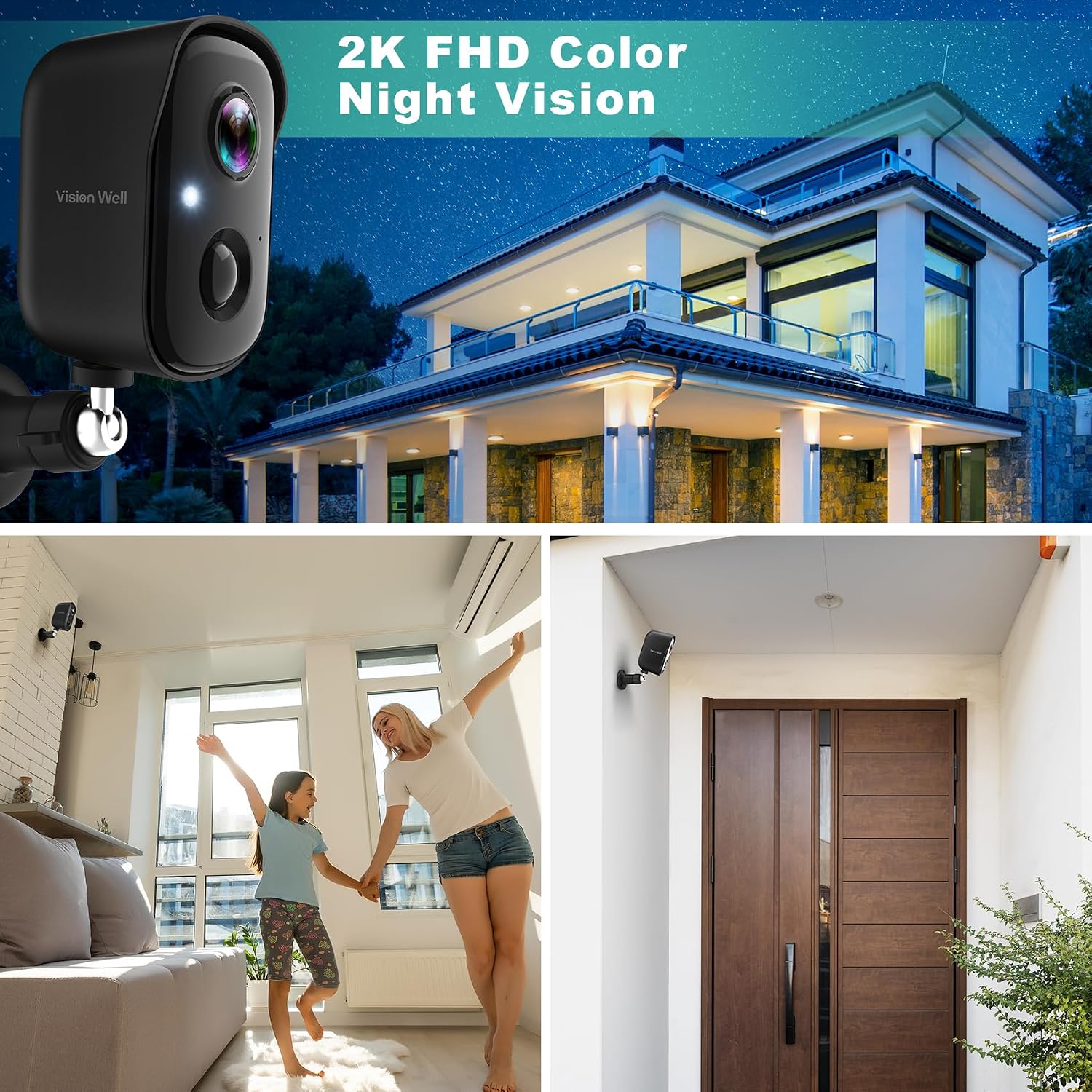Thumbnail 4 de Security Cameras Wireless Outdoor 2K Battery