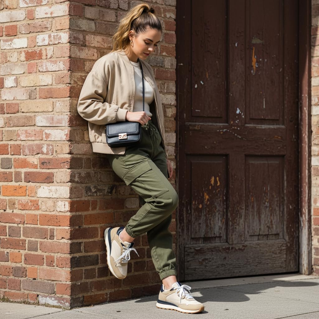 Detalle de CUSHIONAIRE Women's Sneakers with Memory Foam