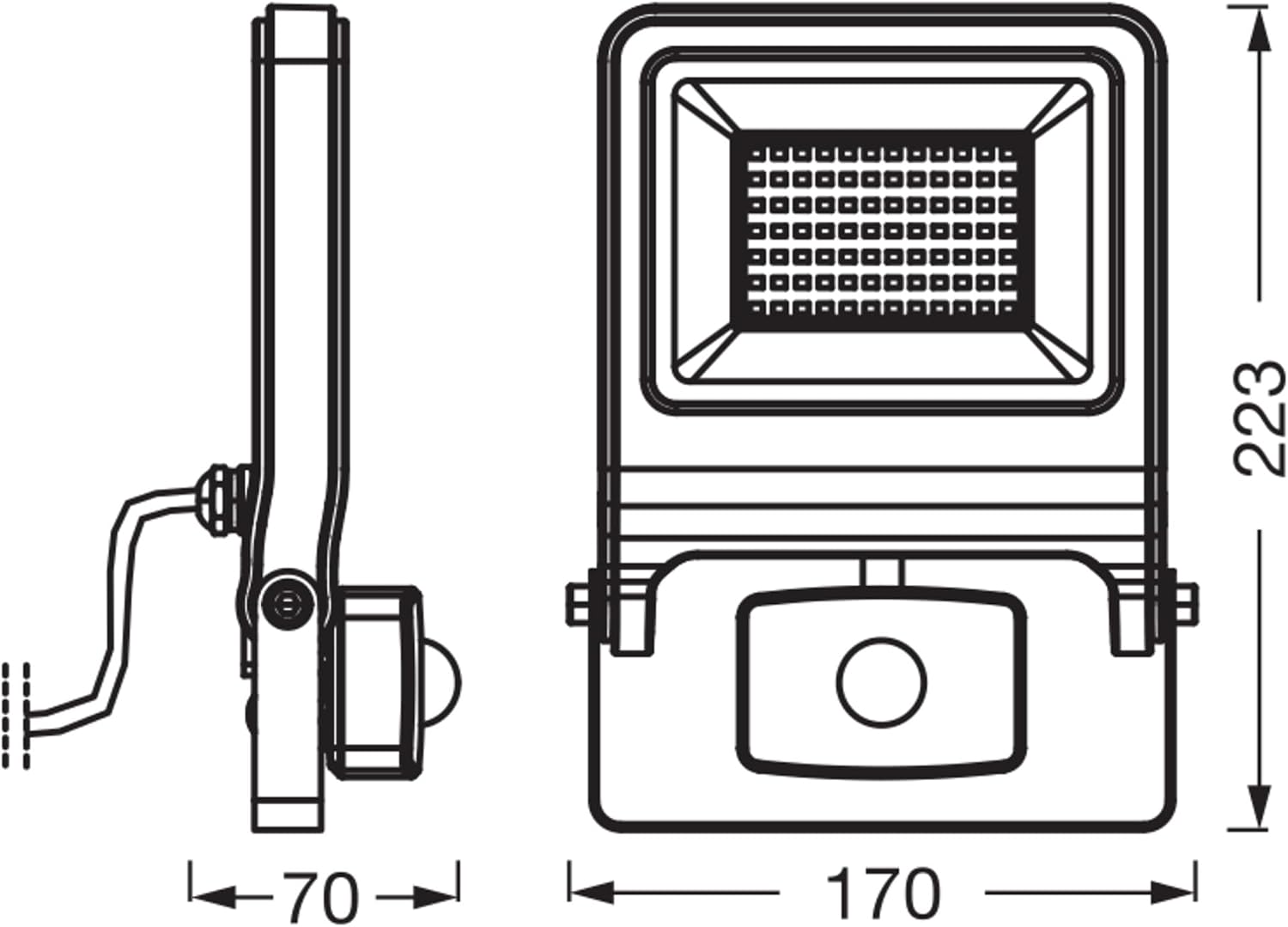 Thumbnail 2 de OSRAM ENDURA Flood Sensor Cool White PCR