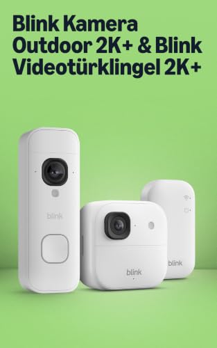 Thumbnail 7 de Blink Outdoor 2K+ Kamera mit Blink Videotürklingel 2K+ Batterie – Weiß, inkl. Sync Module Core