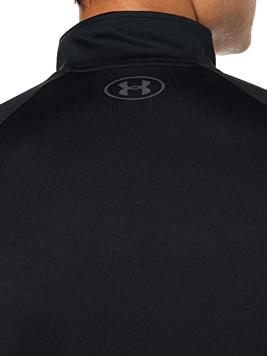 Thumbnail 5 de Under Armour Mens Tech 2.0 Half-Zip Shirt Black M
