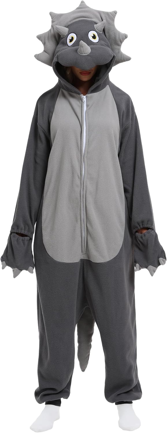 Detalle de NAITOKE Animal Onesie Pajamas for Adults, Soft, Warm and Machine Washable