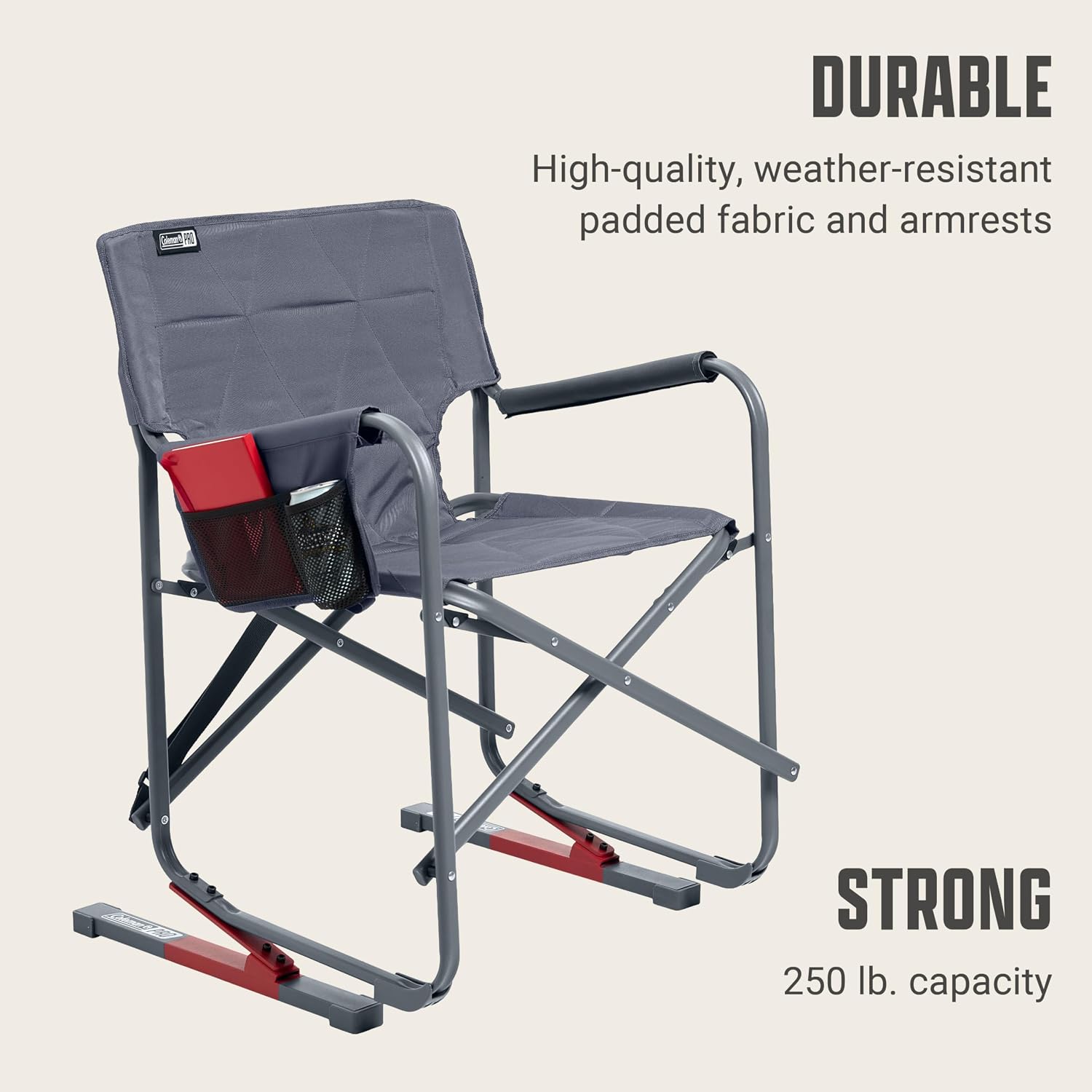 Detalle de Coleman Rocking Chair, 250-Pound Capacity