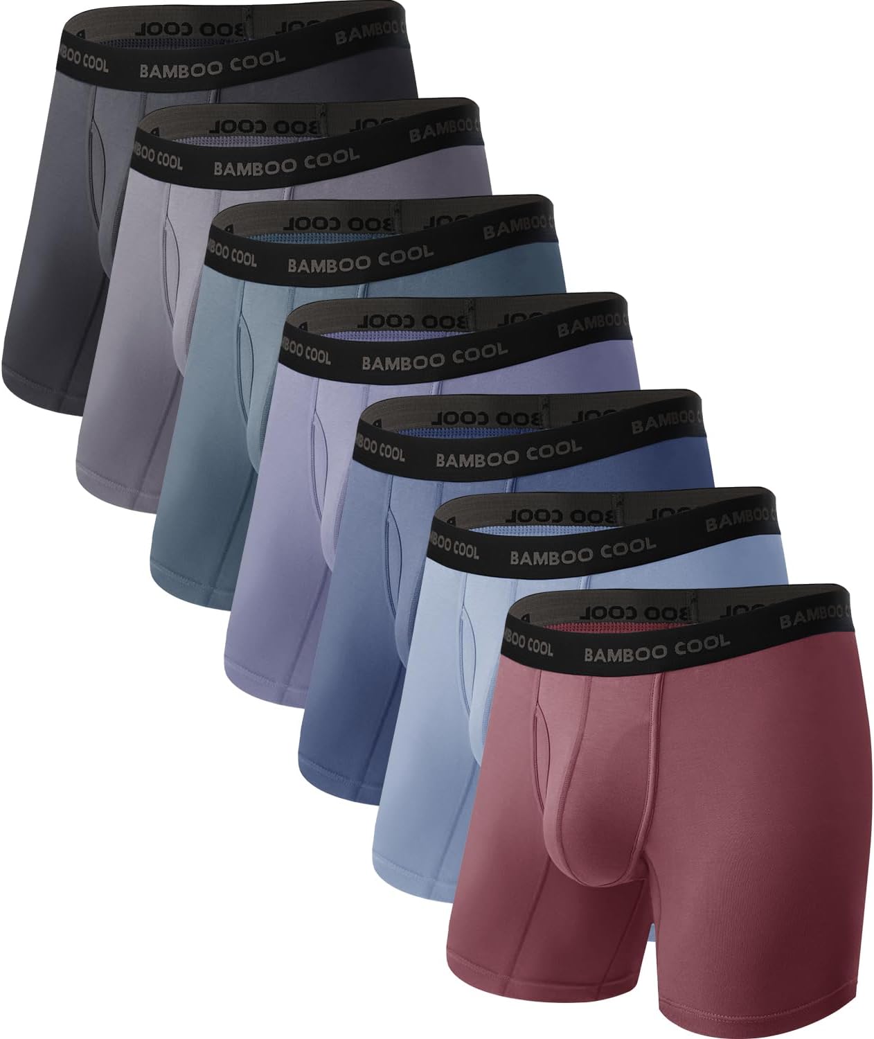 Thumbnail 4 de BAMBOO COOL Ultra ComfortSoft men's boxer briefs pack 🩲