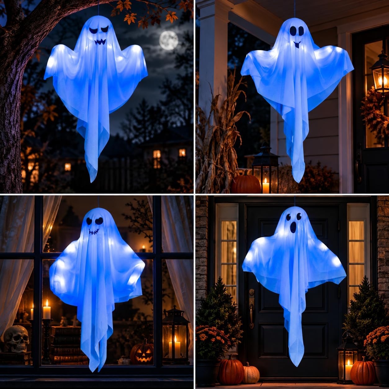 Thumbnail 6 de Kiddokids Halloween Hanging Ghost Decorations, 27.5-inch