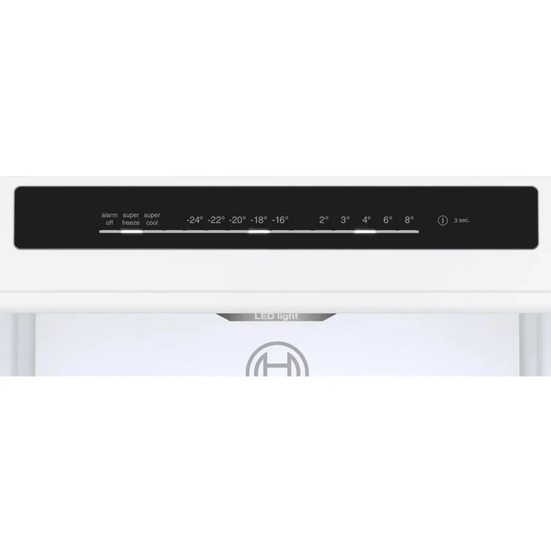 Detalle de Bosch KGN362WDF No Frost: frigorífico combi de 321 L y Zona Fresca