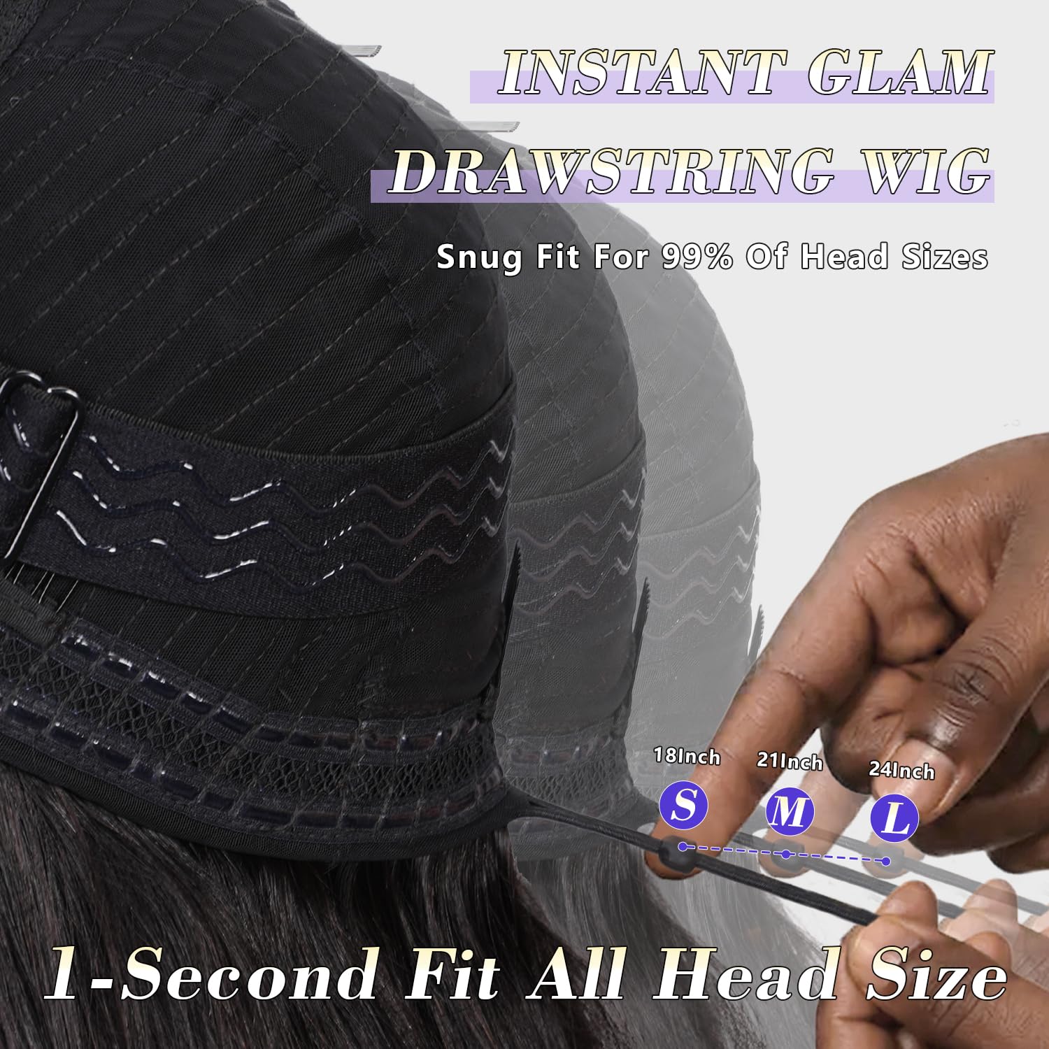 Thumbnail 3 de NESMON 13x6 Full Frontal SKINLIKE HD Lace Wig — 26" Body Wave, 200 Density, 100% Brazilian Virgin Human Hair