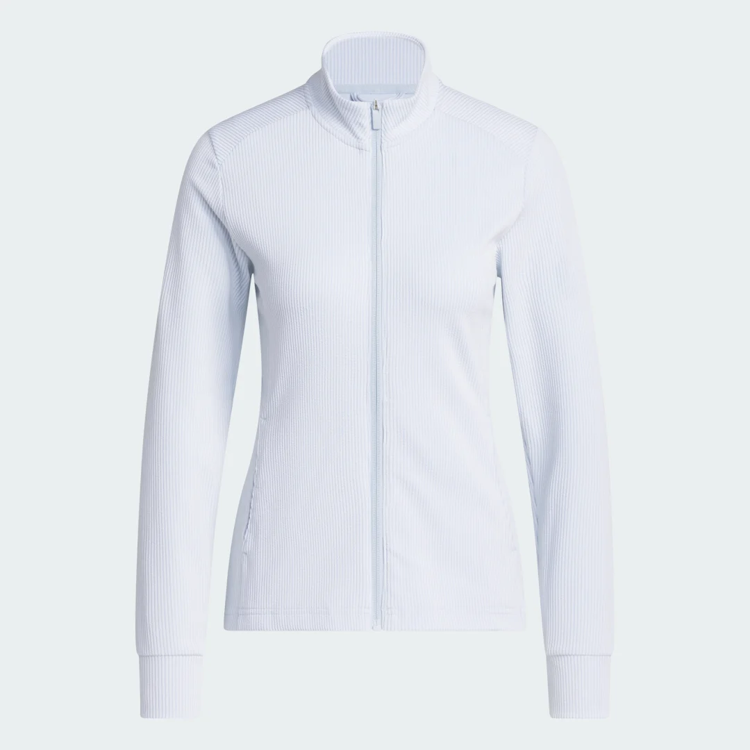 Thumbnail 3 de Adidas Chaqueta con cierre de cremallera Performance Texture – color azul