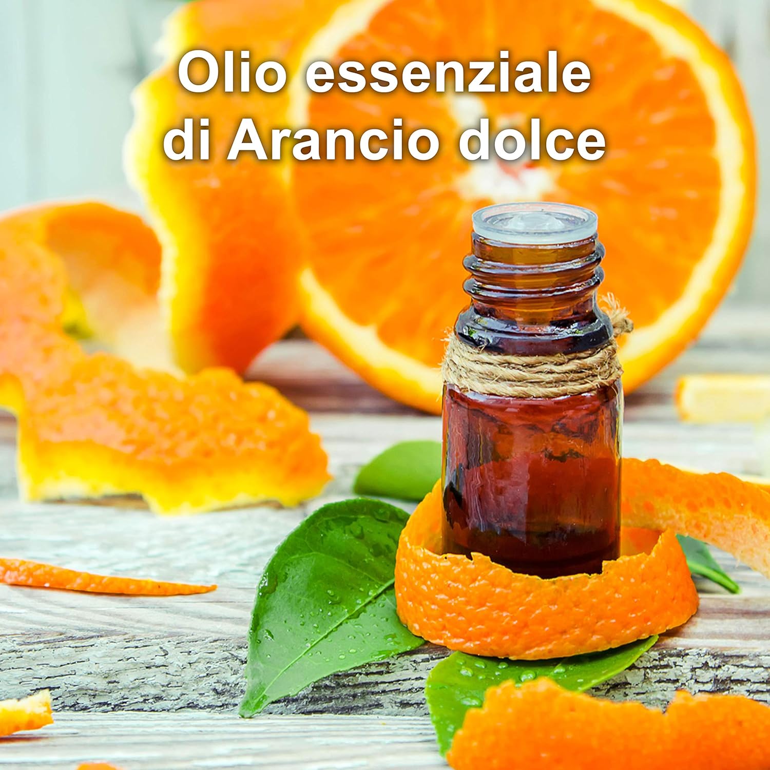Detalle 2 de Plastimea Olio essenziale di Arancio Dolce 100% puro, bio e vegano (30 ml)