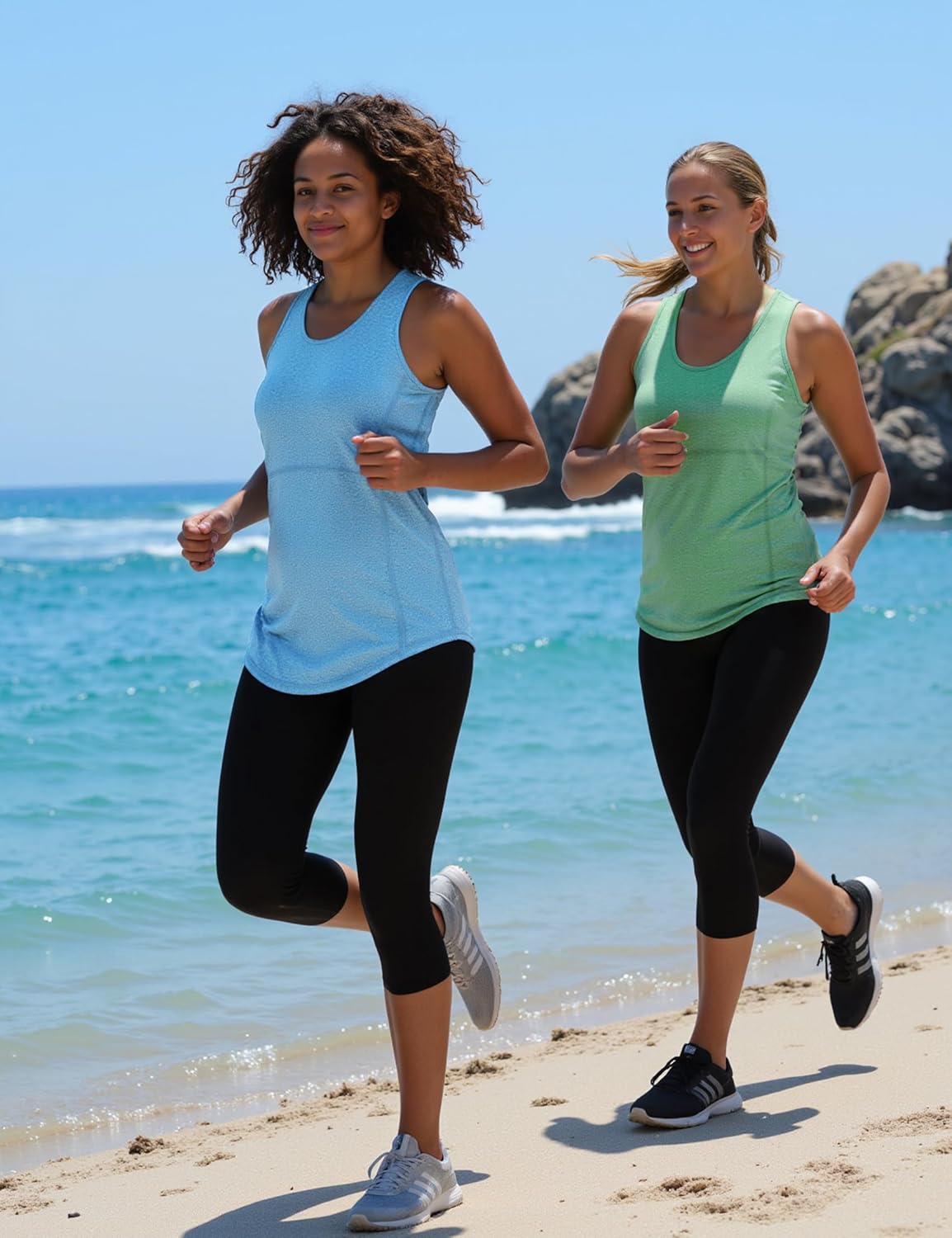 Thumbnail 6 de Terecey débardeur de sport femme sans manches en maille respirante (fitness, yoga, running)