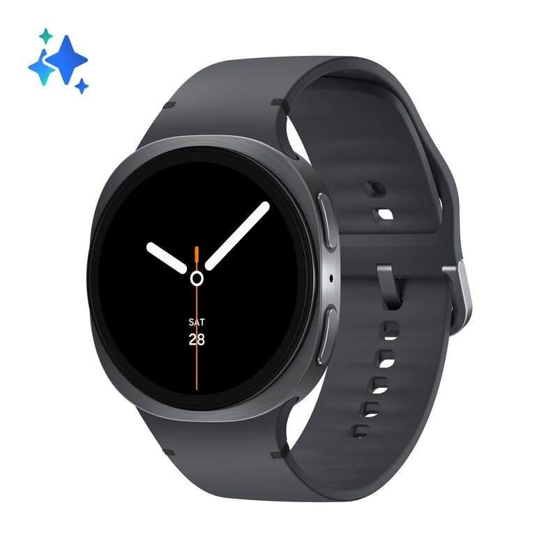 Detalle 2 de Samsung Galaxy Watch8 Bluetooth con GPS de 44 mm (AMOLED) Plata y 32 GB