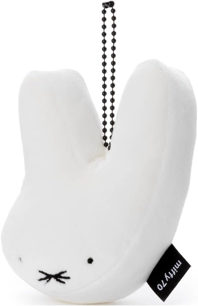 Detalle 2 de ブルーナ miffy70th ナインチェデザイン フェイス型マスコット おかあさん 高さ約12cm