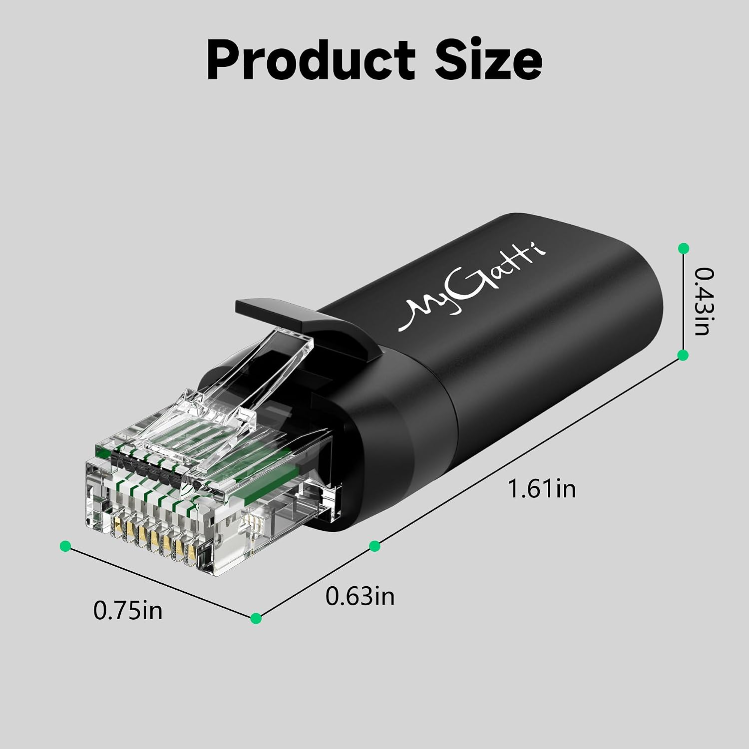 Thumbnail 4 de Mygatti USB C auf Ethernet Adapter 1000 Mbps