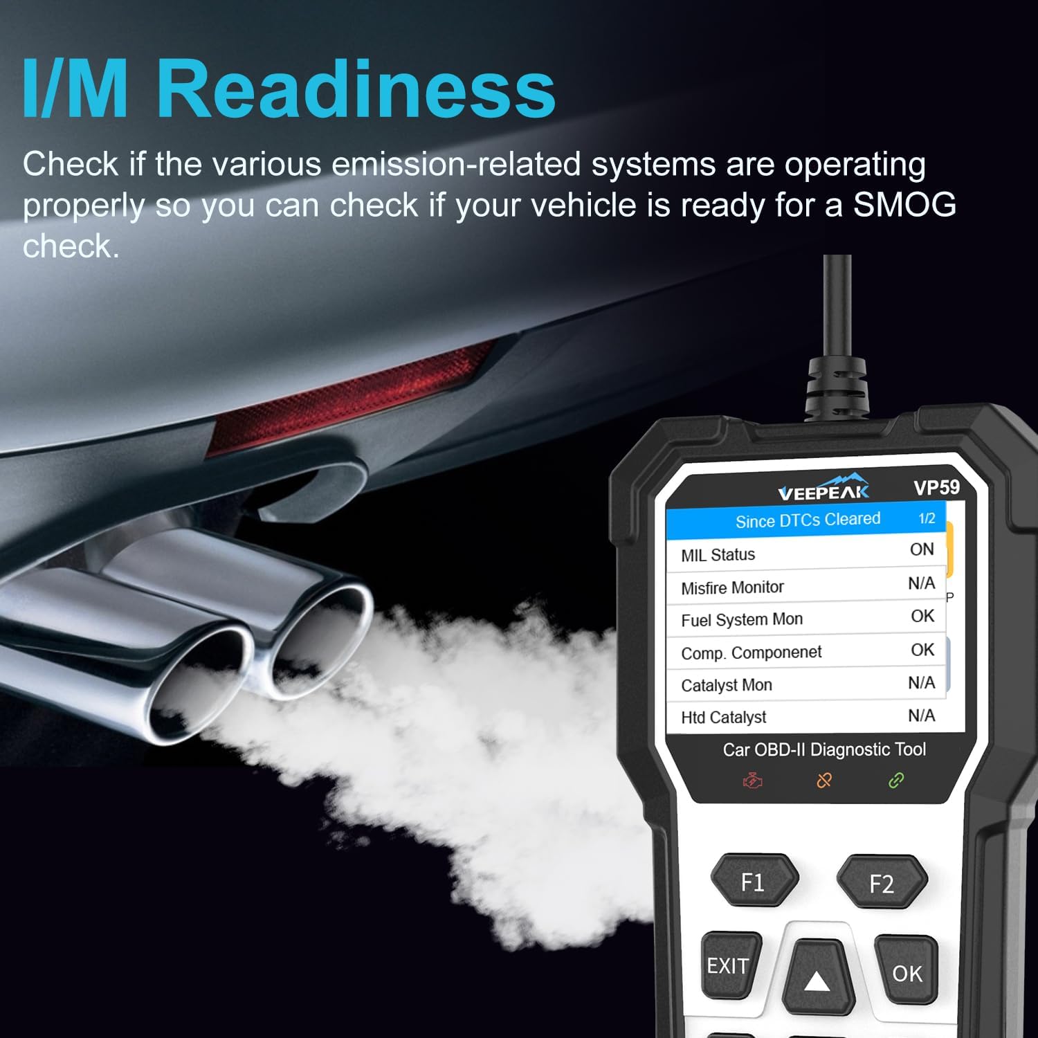 Detalle de Veepeak OBD2 scanner for 2001+ petrol
