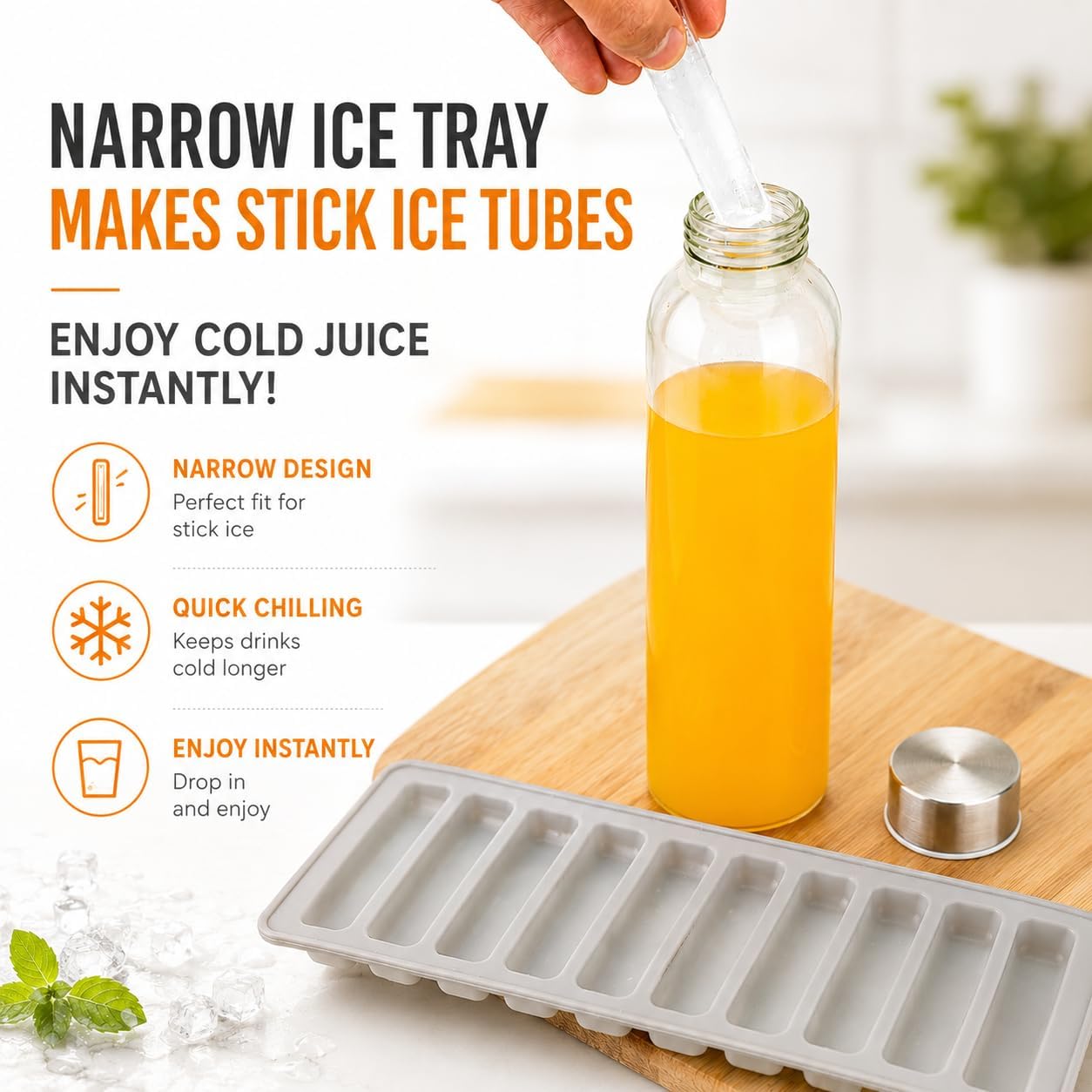 Thumbnail 6 de Zukro Glass Juice Bottles 18 oz 🧃