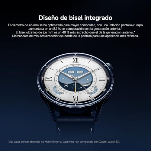 Detalle 2 de Xiaomi Watch S5 46 mm: smartwatch AMOLED, autonomía de 21 días y más de 150 modos deportivos