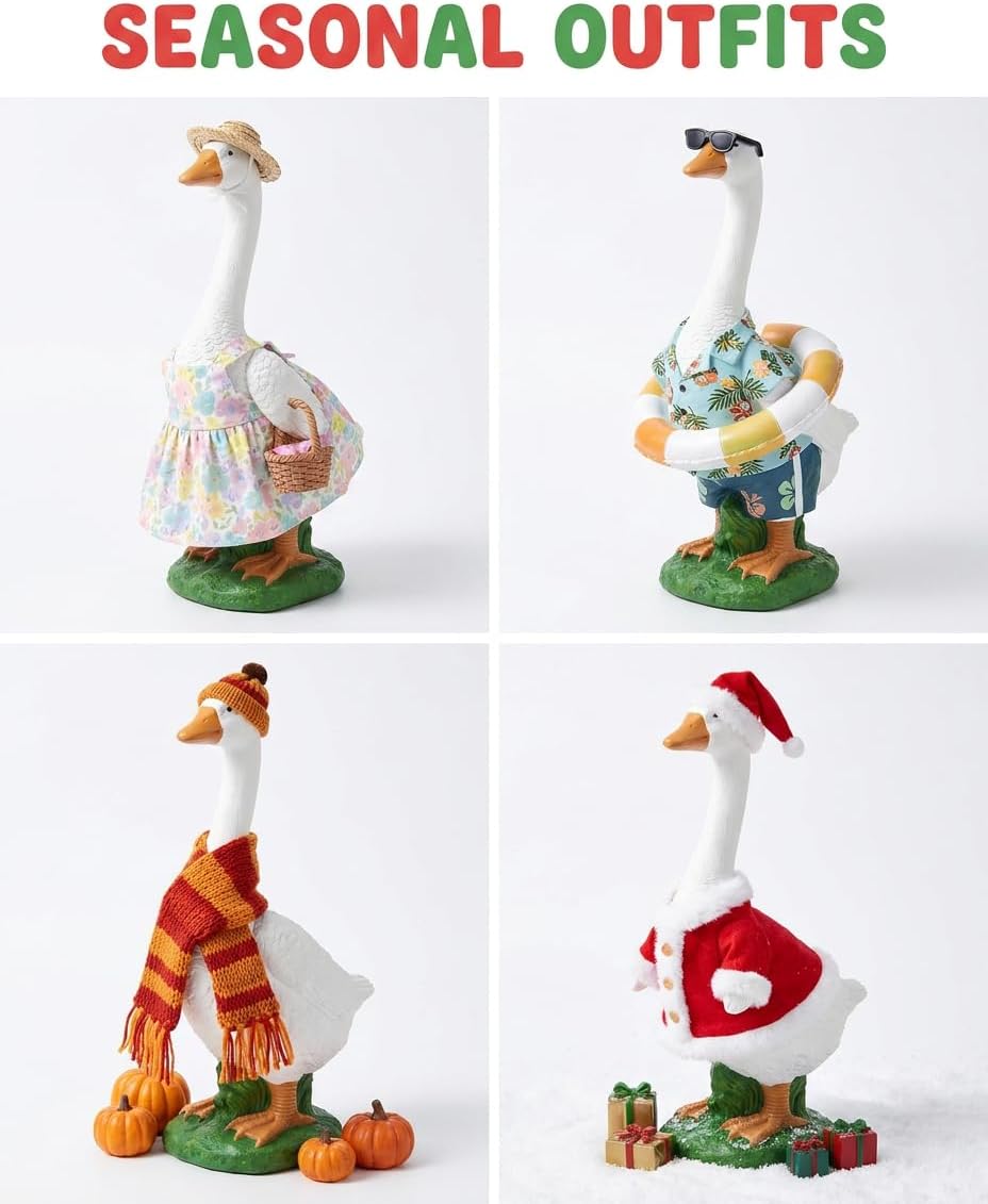 Thumbnail 3 de iStatue Porch Goose Statue 23 Inch