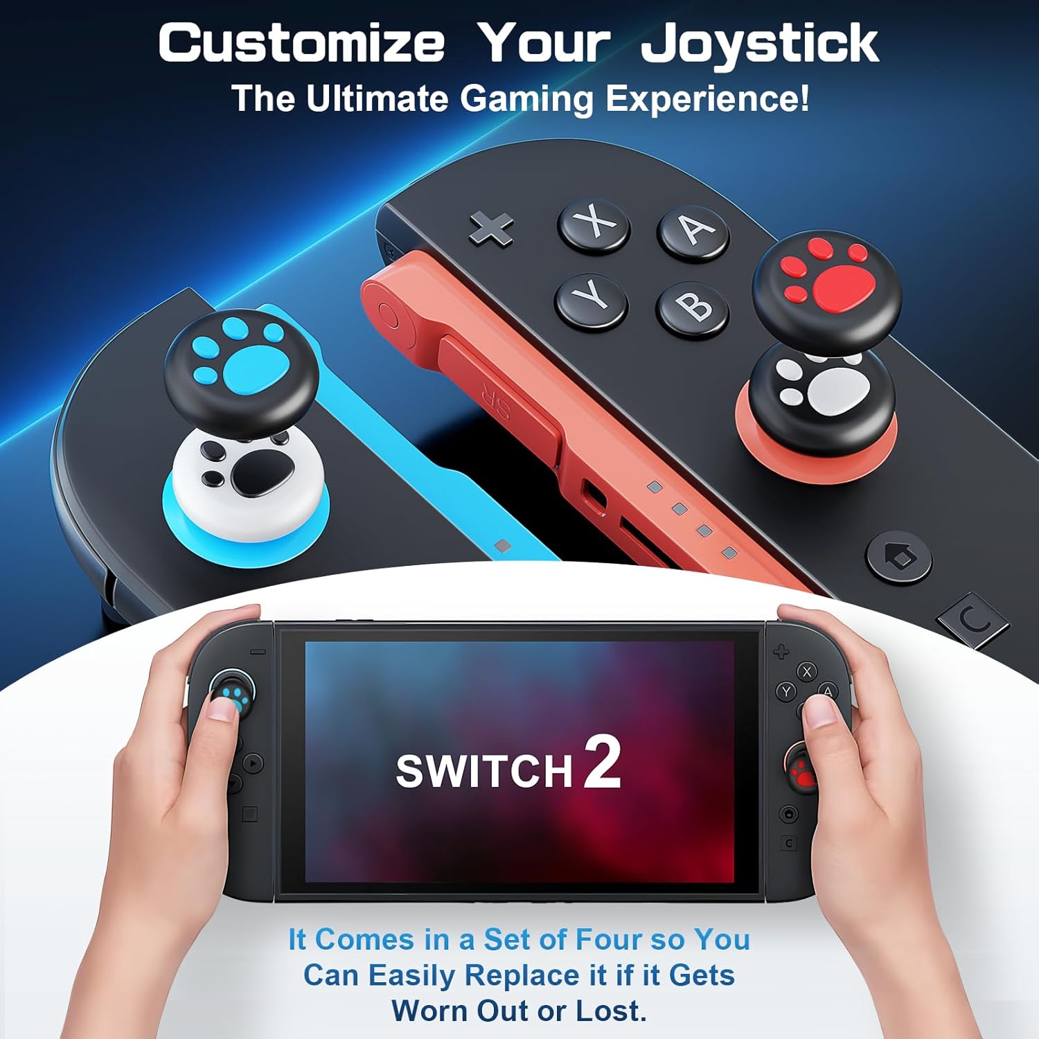 Thumbnail 6 de Fenolical Accesorios 14 en 1 para Nintendo Switch 2