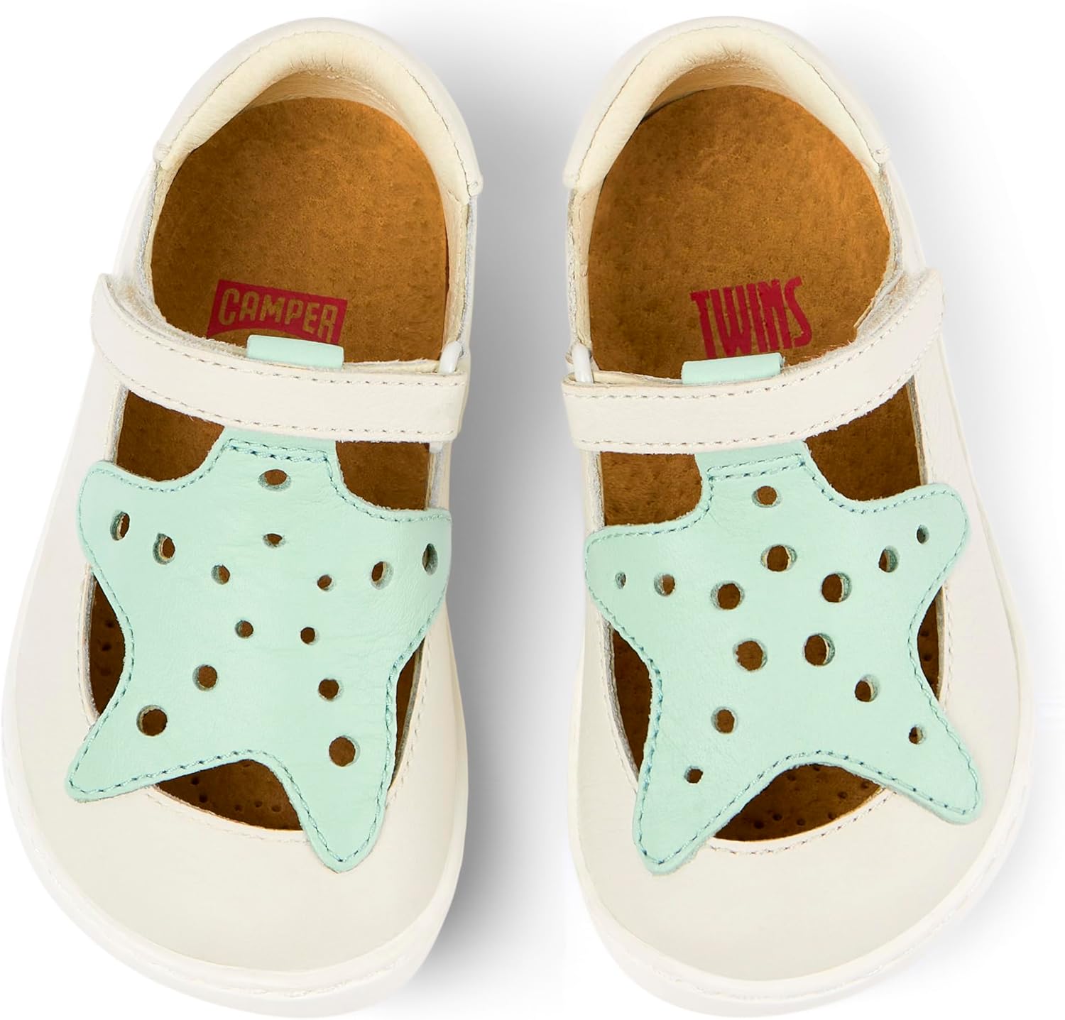 Thumbnail 2 de Camper Baby-Mädchen Peu Cami K800576 Semi-Open Shoe – weiß-natur