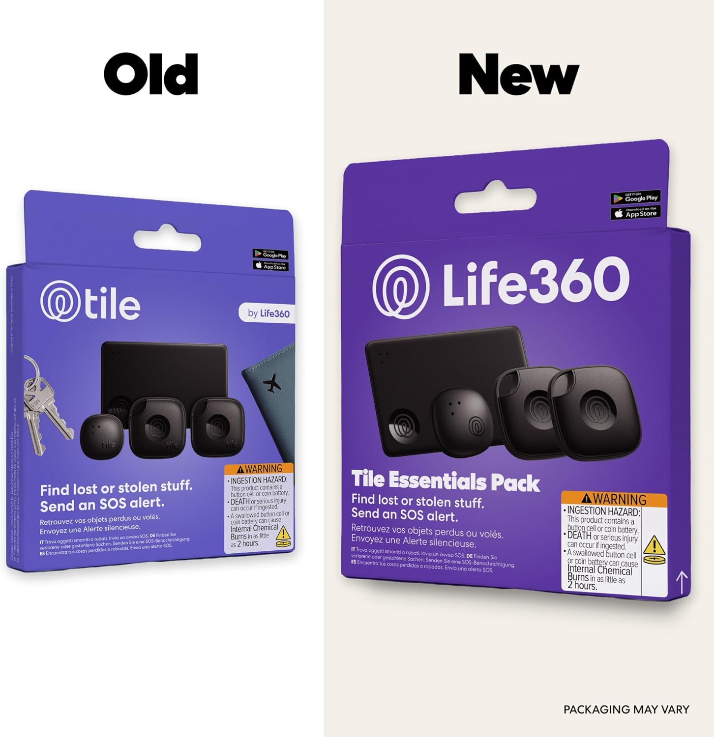 Detalle 2 de Tile Essentials 4-Pack Bluetooth Trackers ⚡