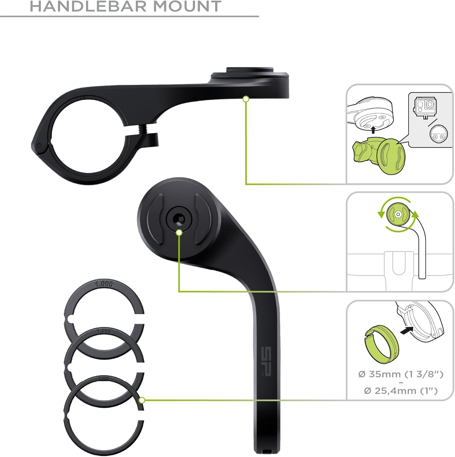 Thumbnail 4 de SP CONNECT Road Bike Bundle SPC+: supporto manubrio, fissaggio sicuro e compatibilità Samsung
