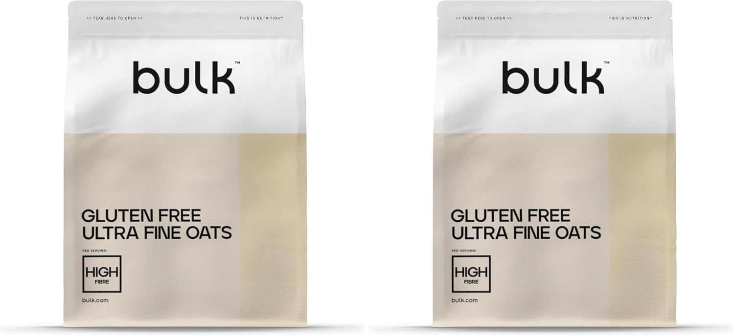 Detalle 1 de Bulk Avoine écossaise ultra fine, sans gluten – 2,5 kg ( emballage variable )