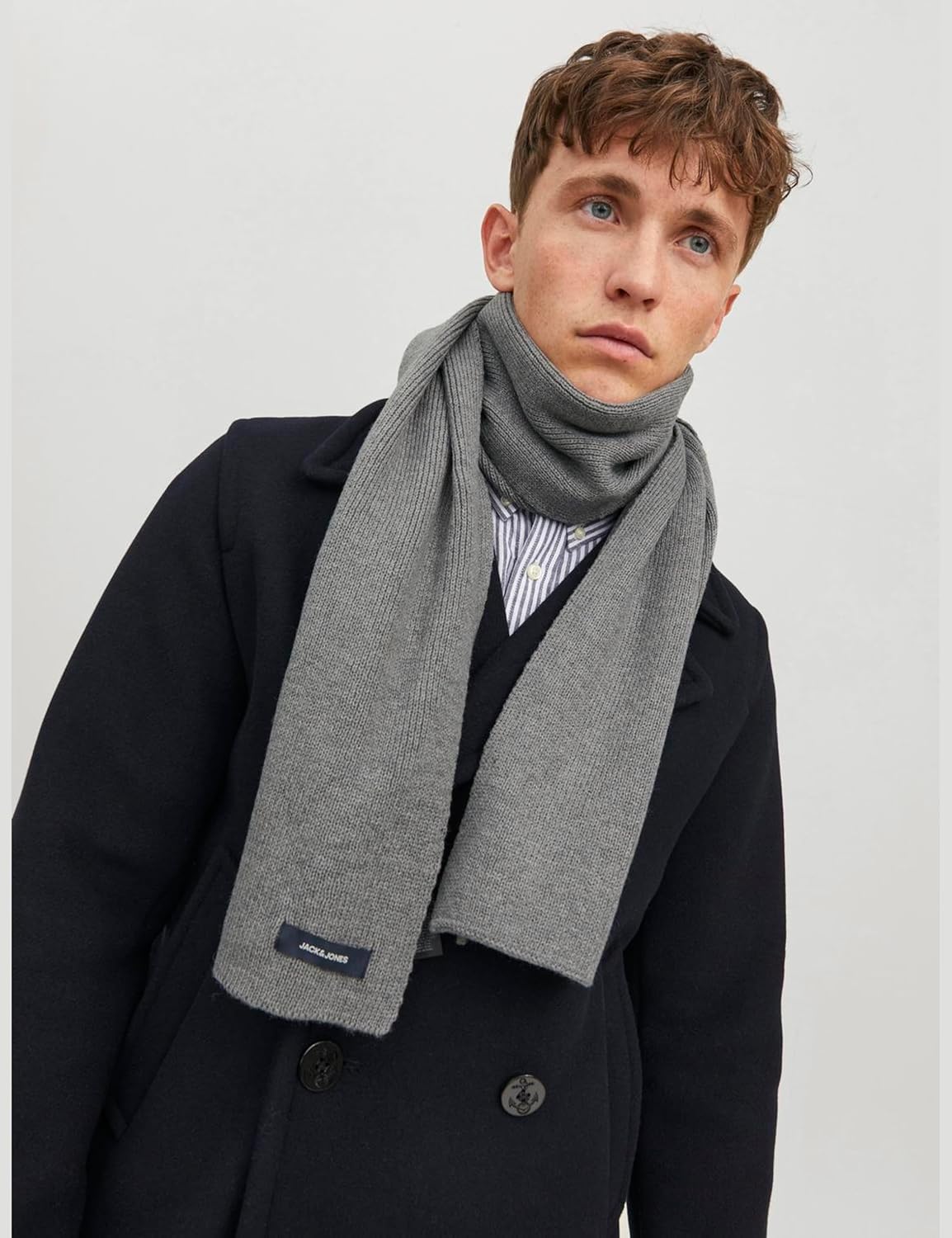 Thumbnail 2 de Bufanda Jack & Jones DNA Knit para hombre 🧣