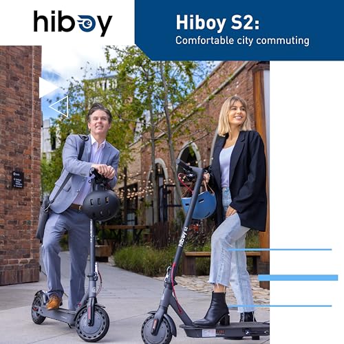 Thumbnail 6 de Hiboy S2 Electric Scooter — 8.5" Solid Tires, 19 mph, 17-Mile Range