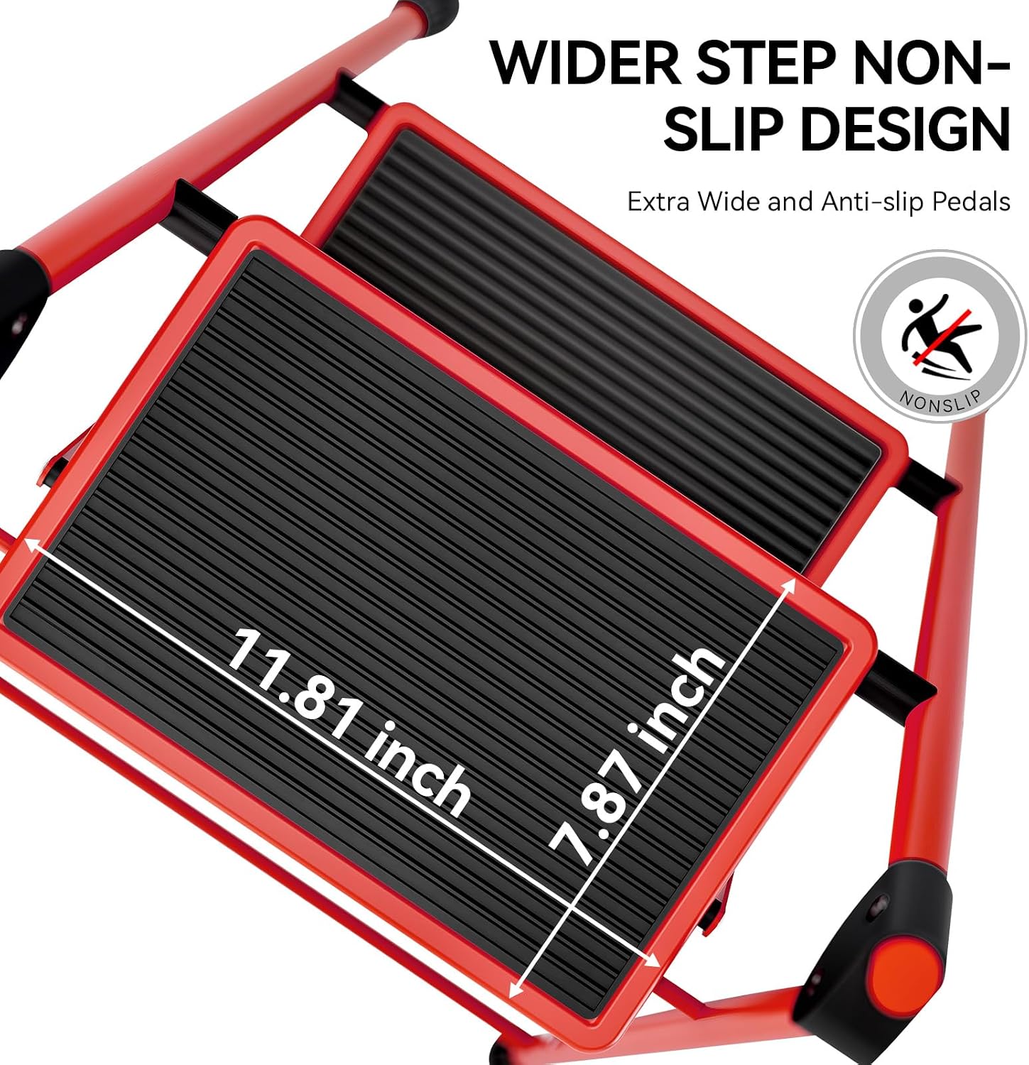 Thumbnail 1 de KingRack 3 Stufen Leiter mit Handläufen