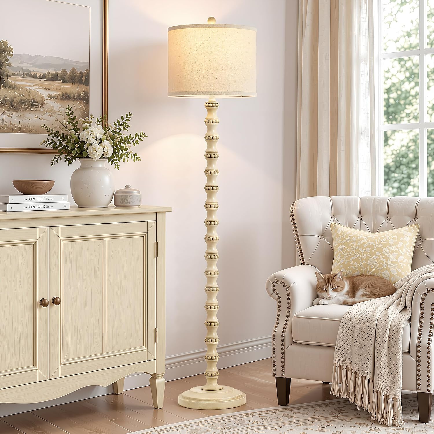 Thumbnail 5 de Vintage Floor Lamp, 62-Inch