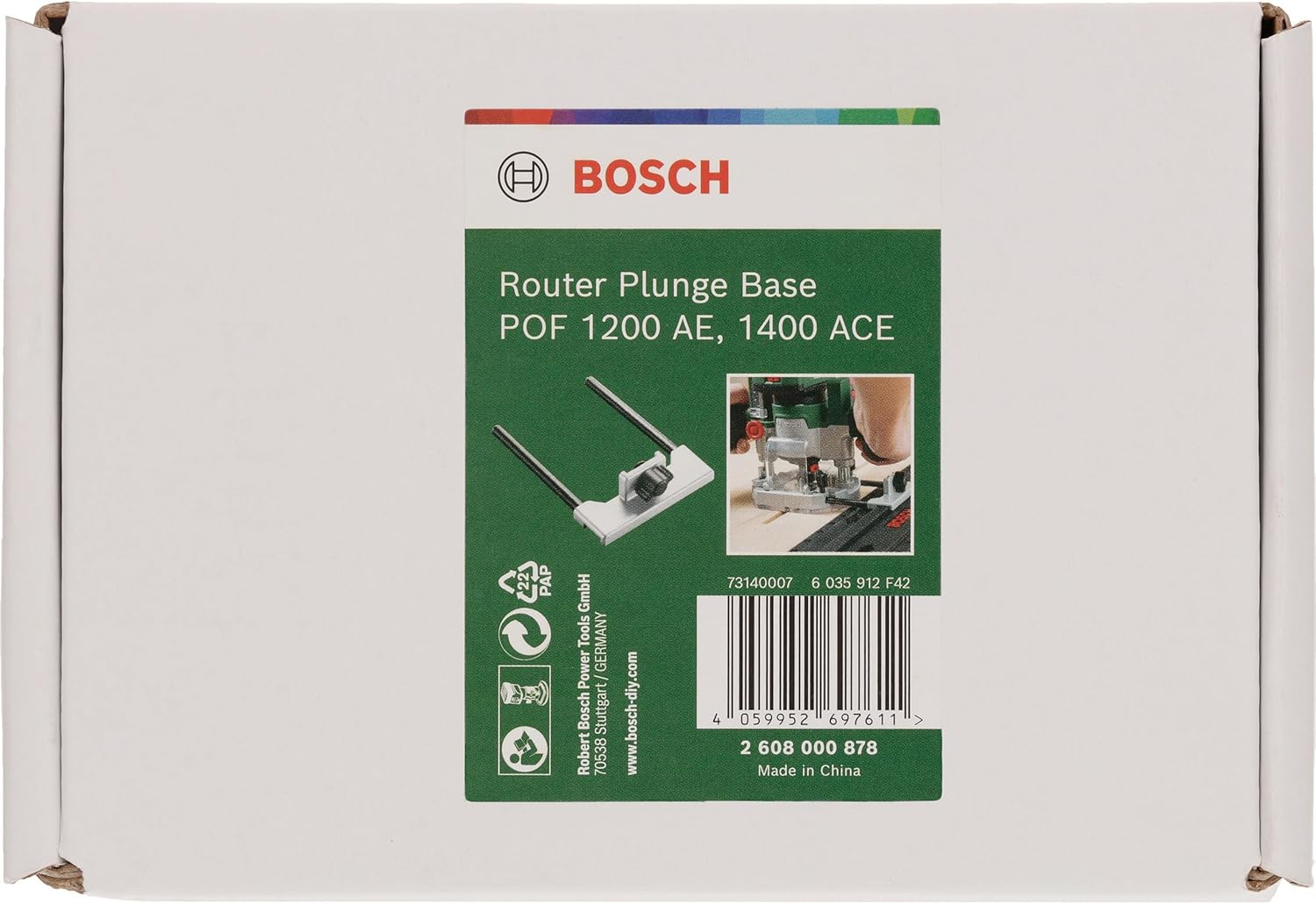 Thumbnail 1 de Bosch 1x guidage parallèle et adaptateurs de rail de guidage pour AdvancedTrimRouter 18V-8 – accessoire de fraisage