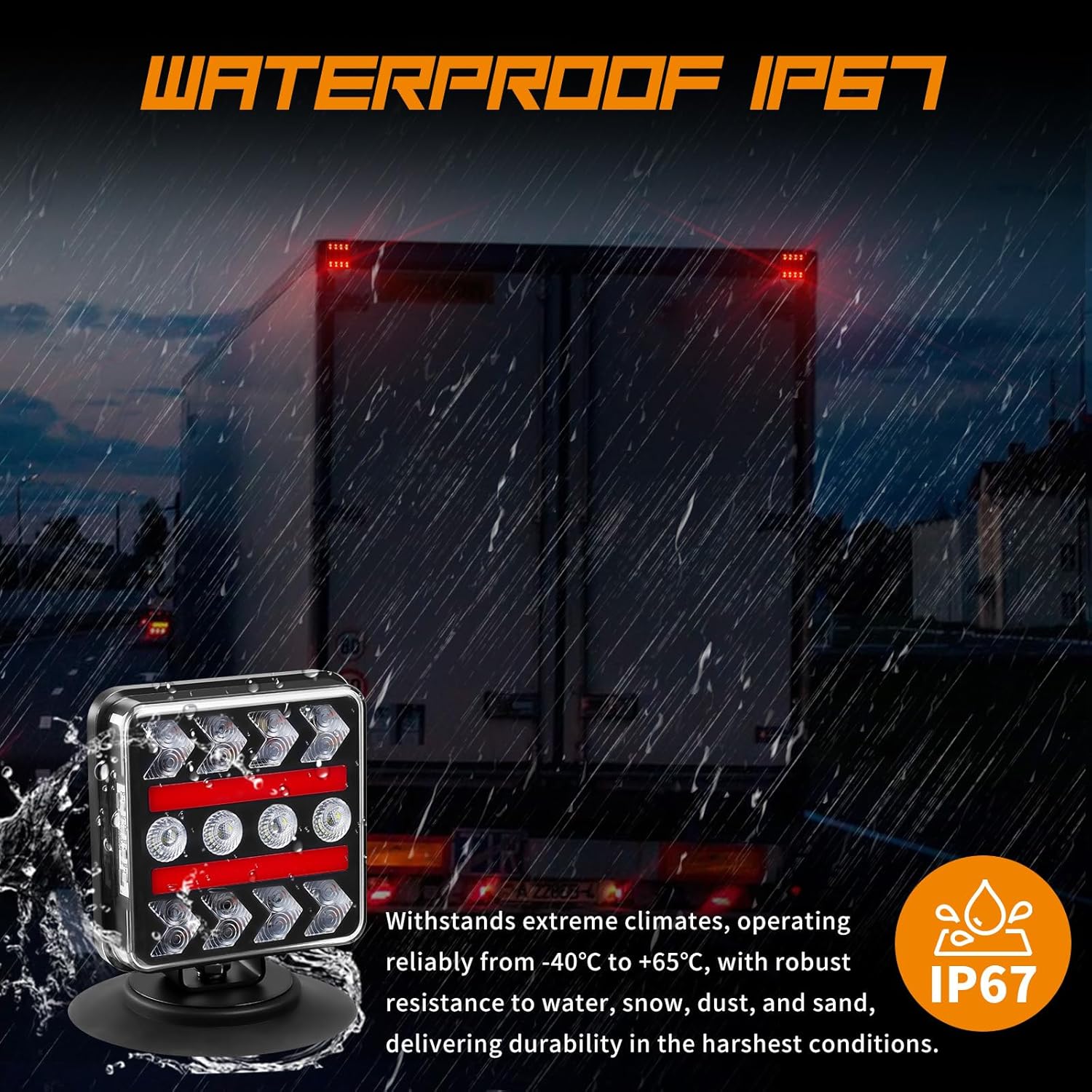 Thumbnail 5 de inhtgeas Wireless Trailer Lights 100ft range