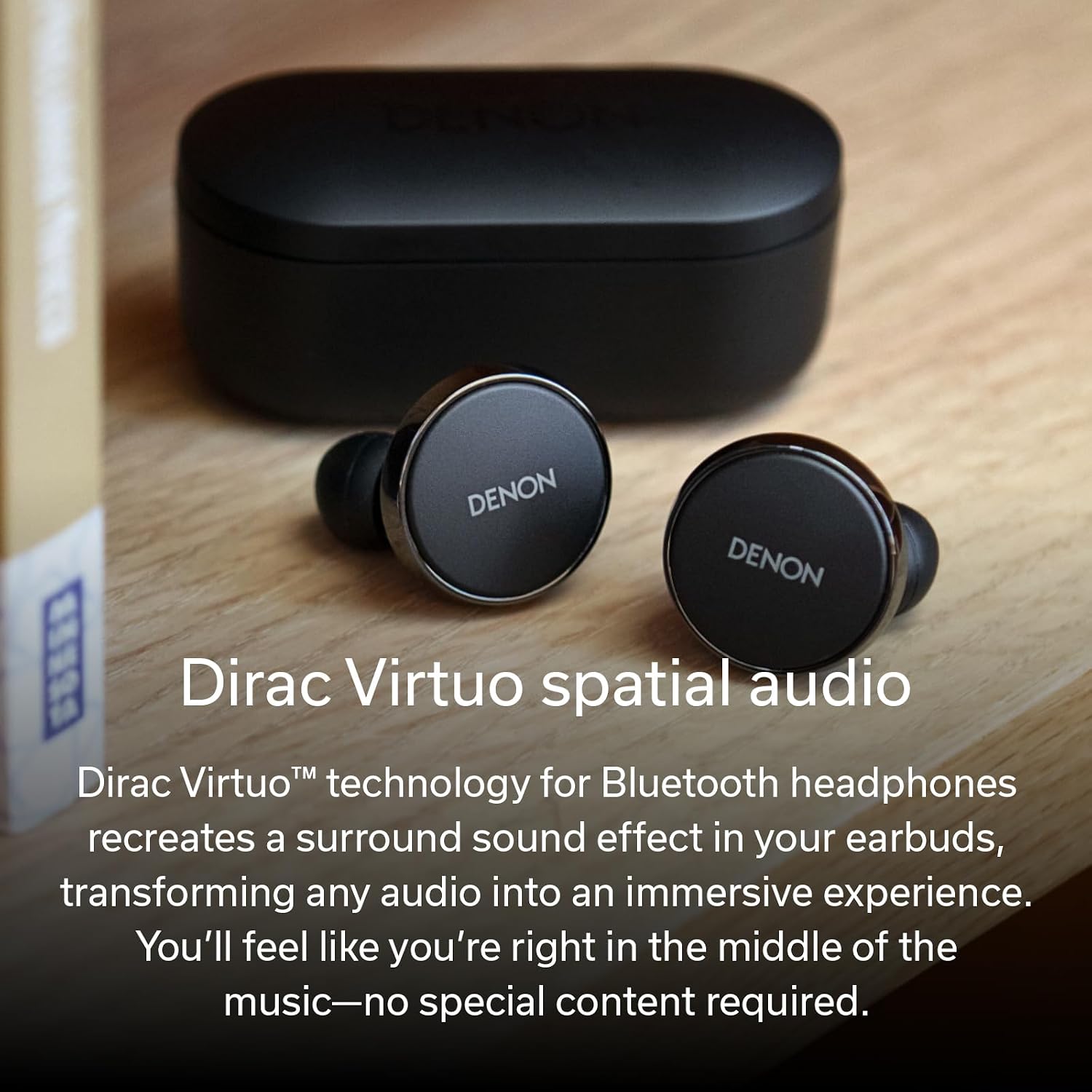 Detalle 2 de Denon PerL Pro True Wireless-Kopfhörer 8 Stunden