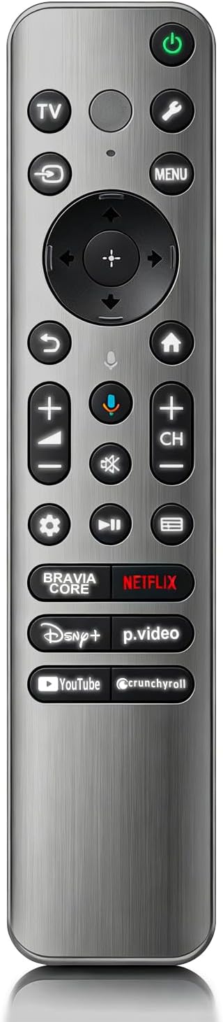 Detalle de Replacement for Sony TV Remote with Voice & Backlight for Bravia Google 4K TV