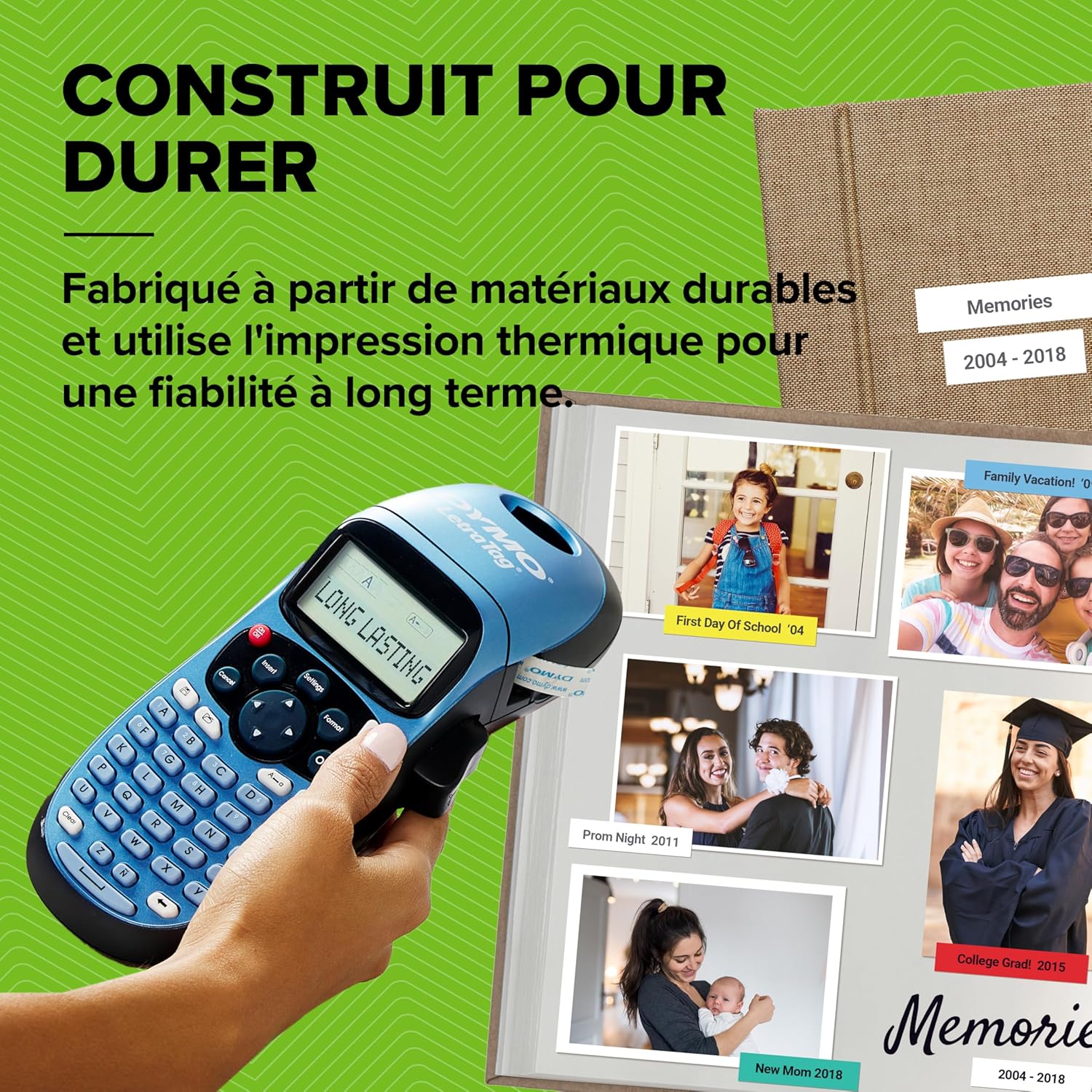 Thumbnail 4 de DYMO LetraTag LT-100H — Kit de démarrage d'étiqueteuse portable