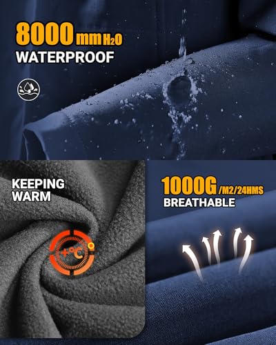 Detalle de Outdoor Ventures Ladies Softshell Rain Jacket: Lightweight, Breathable Windbreaker with Hood
