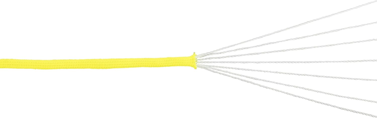 Detalle de GardenMate Paracord 550 in nylon per uso esterno da 31 m e 4 mm (7 fili) – colori disponibili