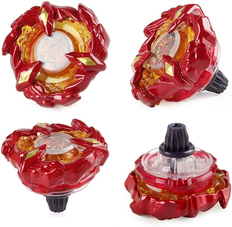 Detalle 2 de Cunjxtan CX01 X Battle Blades Spinning Top Set with 10 Tops and 2-in-1 Arena