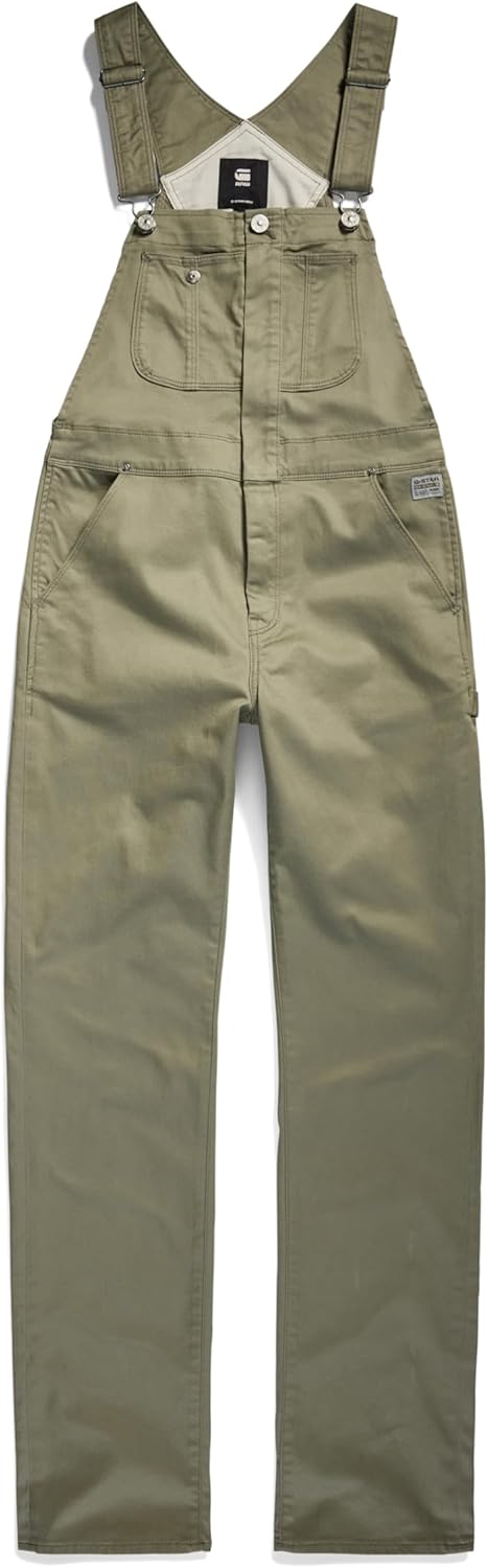 Detalle de G-STAR Damen Slim Dungaree mit verstellbaren Trägern und Brusttaschen