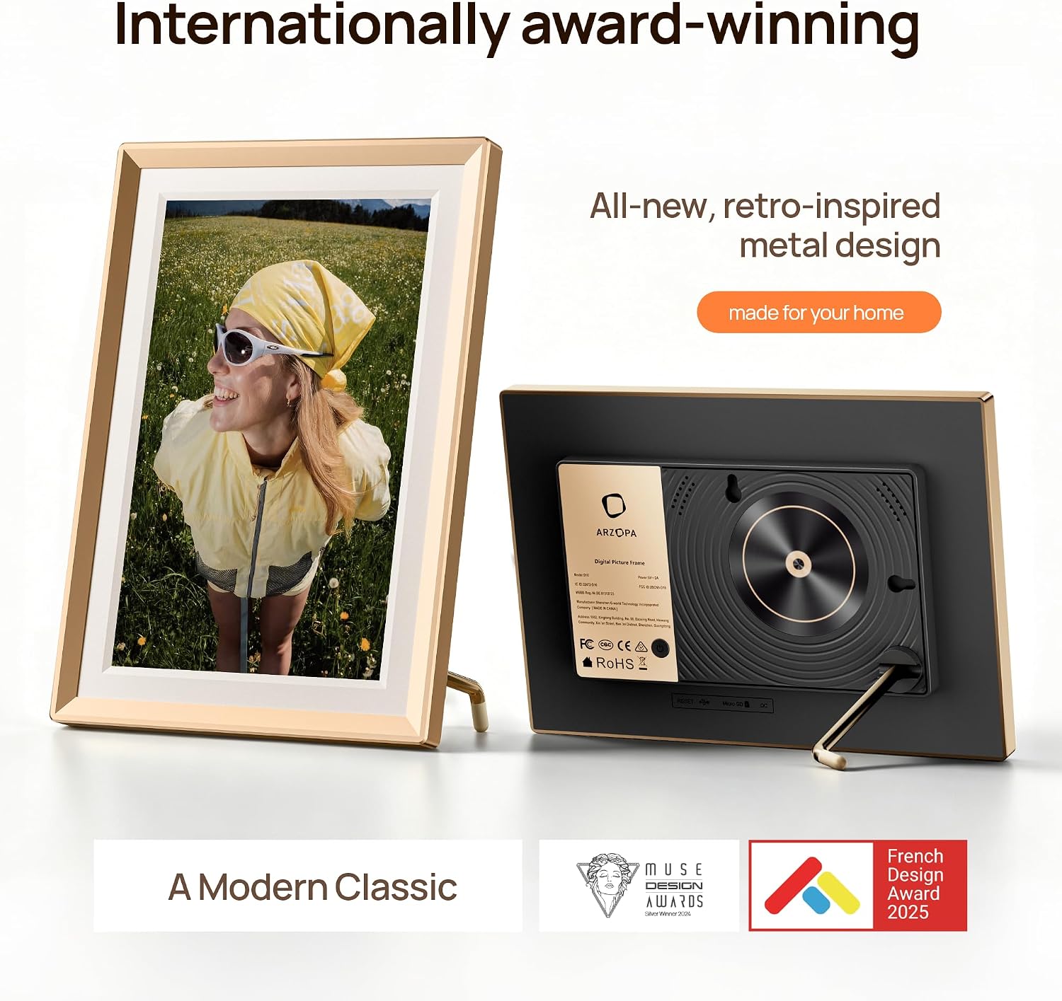 Thumbnail 4 de ARZOPA D10 10.1" HD Picture Frame