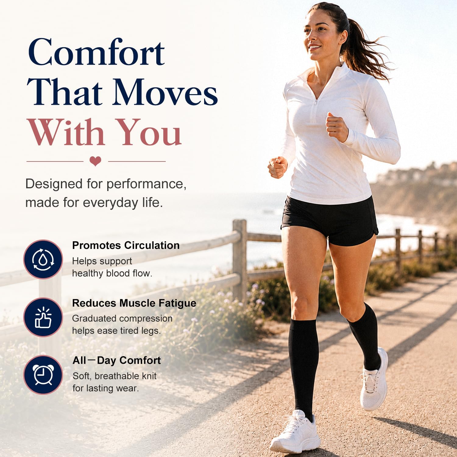 Thumbnail 3 de Copper Compression Socks for Men and Women 6 Pairs