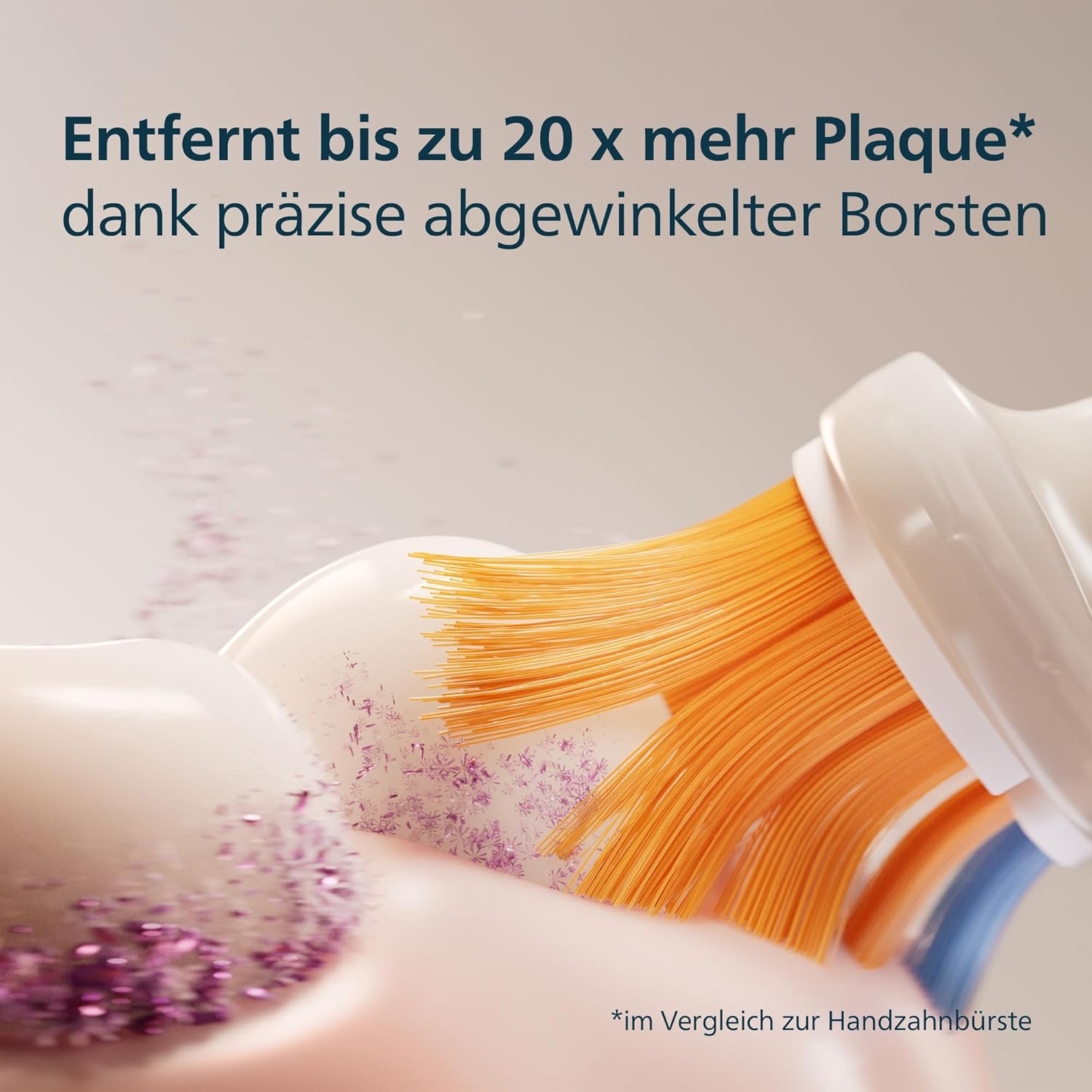 Detalle de Philips Sonicare A3 Premium All-in-One: Original Ersatzbürstenköpfe HX9094/87 4er-Pack, Weiß