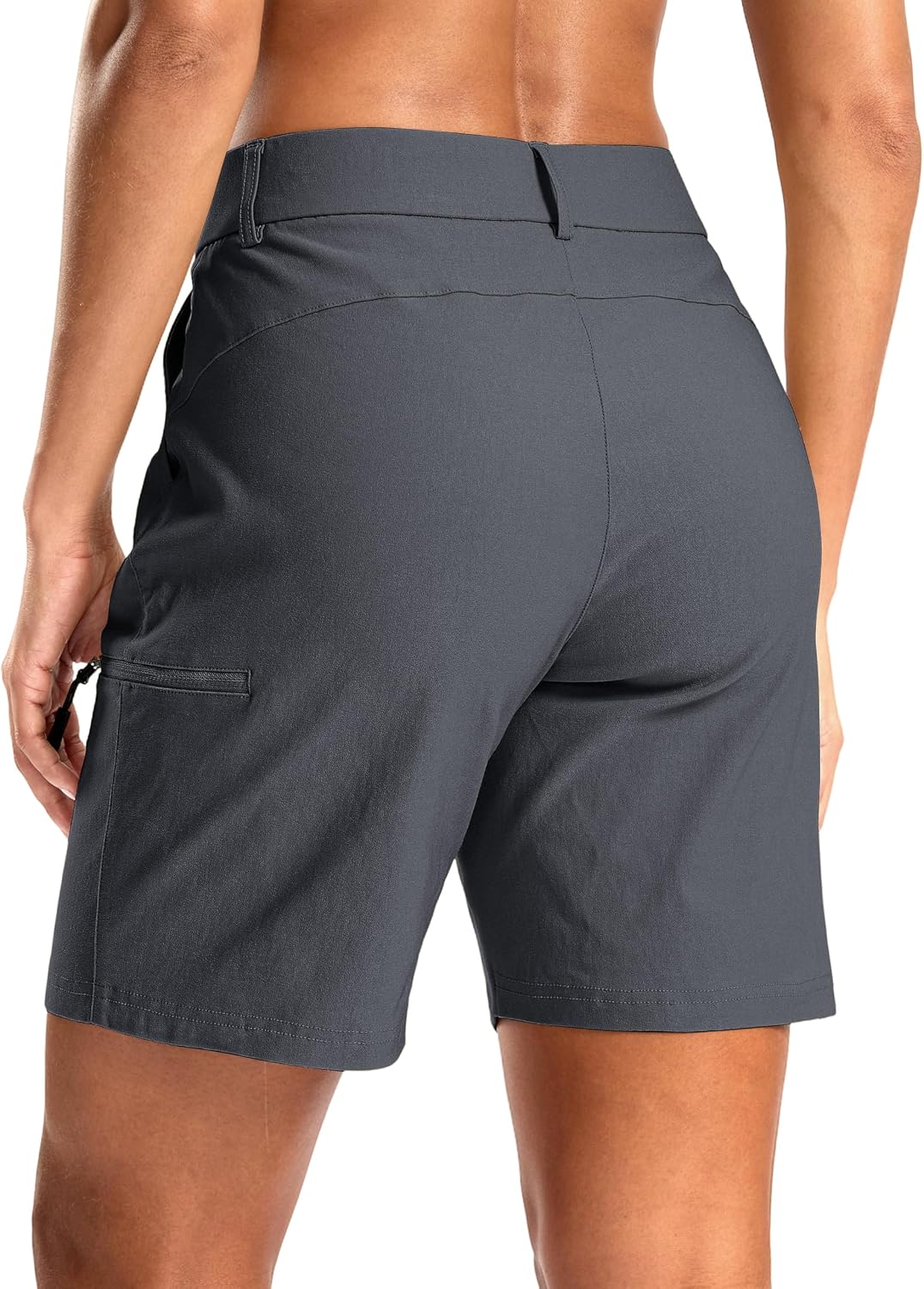 Detalle de G Gradual Women's Hiking Cargo Shorts, 7"/9", Quick-Dry 4-Way Stretch