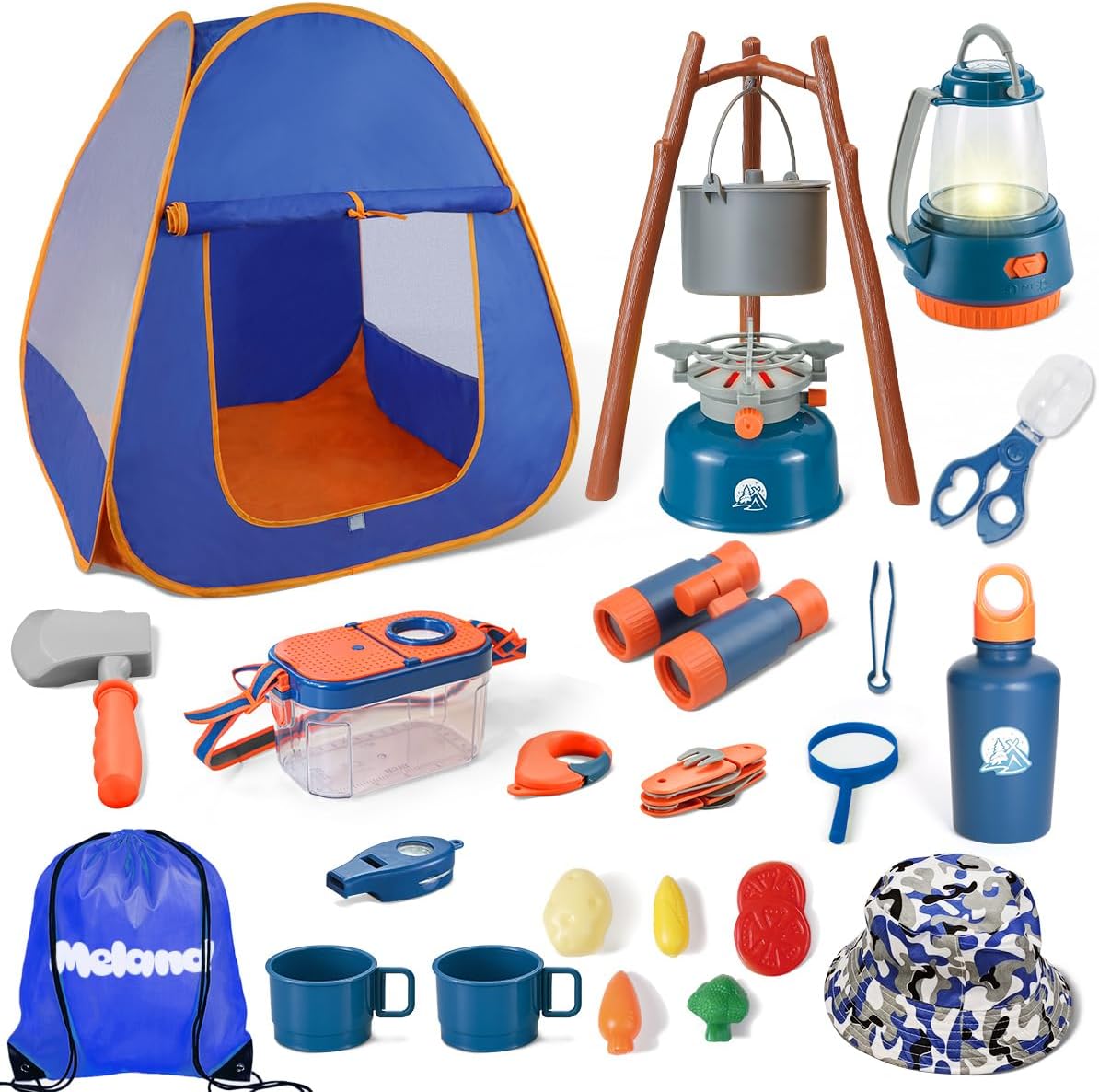 Detalle de Meland Kids Camping Set with Tent 1-2 kids