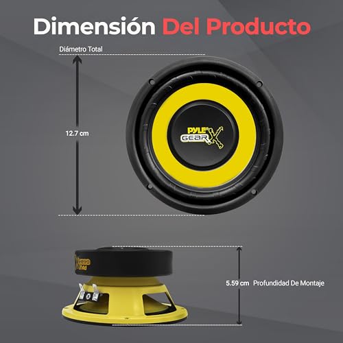 Thumbnail 1 de Pyle Subwoofer 13 cm 200 W ⚡