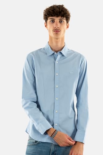 Thumbnail 3 de Levi's Long-Sleeve Battery Housemark Slim Camisa - Soft Chambray Blue (M, Hombre)