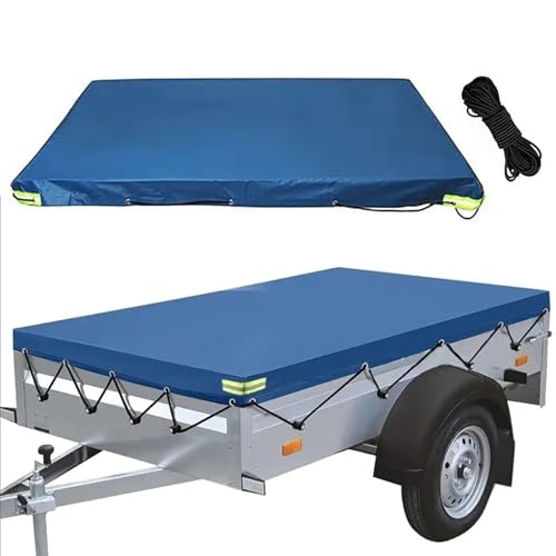 Detalle de Bâche pour Remorque PVC Renforcée RATSTONE 258 x 136 x 8 cm – Imperméable et avec cordon