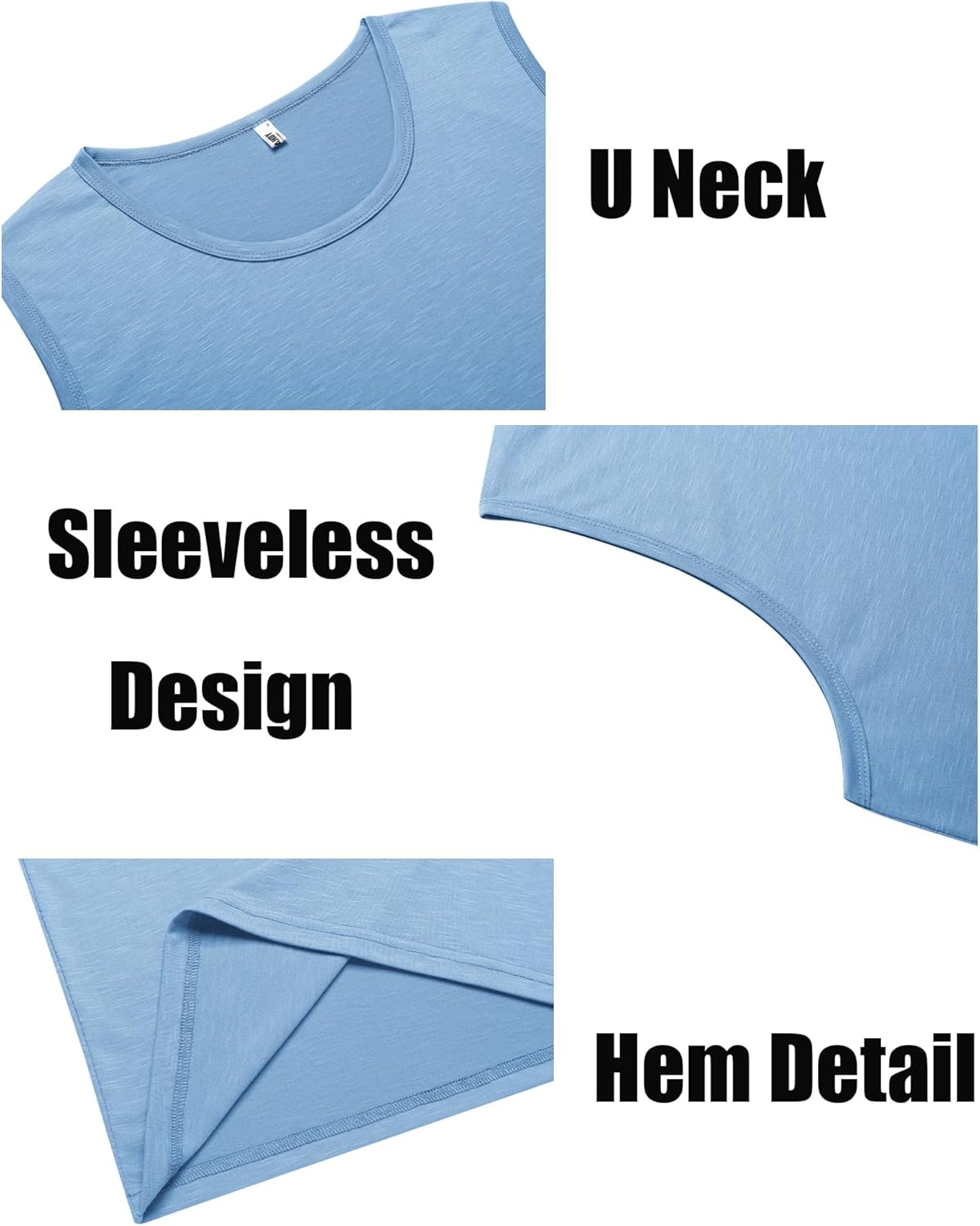 Thumbnail 4 de COOFANDY Débardeur Homme – T-shirt sans manches léger et fonctionnel pour fitness